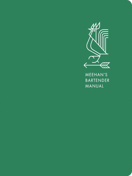 Cover image for Meehan's Bartender Manual